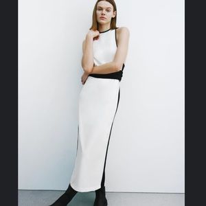 DRESS WITH SIDE STRIPE